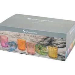 Bicchieri in vetro Timeless Soft Multicolor 6 cl