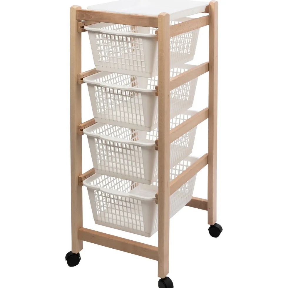 Carrello multiuso Karry Easy 4 scomparti