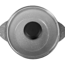 Casseruola con coperchio e fondo a induzione Linea ChefStone diametro 24 cm