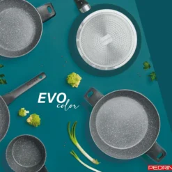 Casseruola Evo Color Petrolio diametro 24 cm