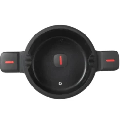 Casseruola in alluminio pressofuso con coperchio in vetro Linea Grenoble diametro 28 cm