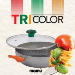 Casseruola set 3 pezzi Linea Tricolor diametro 14/16/20 cm