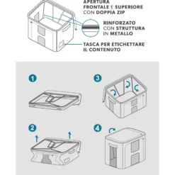 Contenitore Armadio Salvaspazio h40x60x42 cm