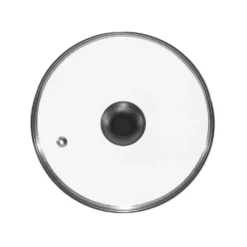 Coperchio in Vetro Temperato con Valvola di Sfiato diametro 32 cm
