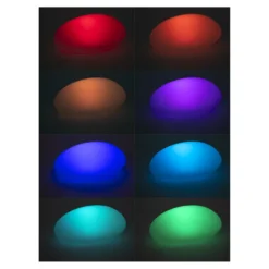 Lampada Solare Led Multicolor da esterno con telecomando MooNy 30x22,5 cm