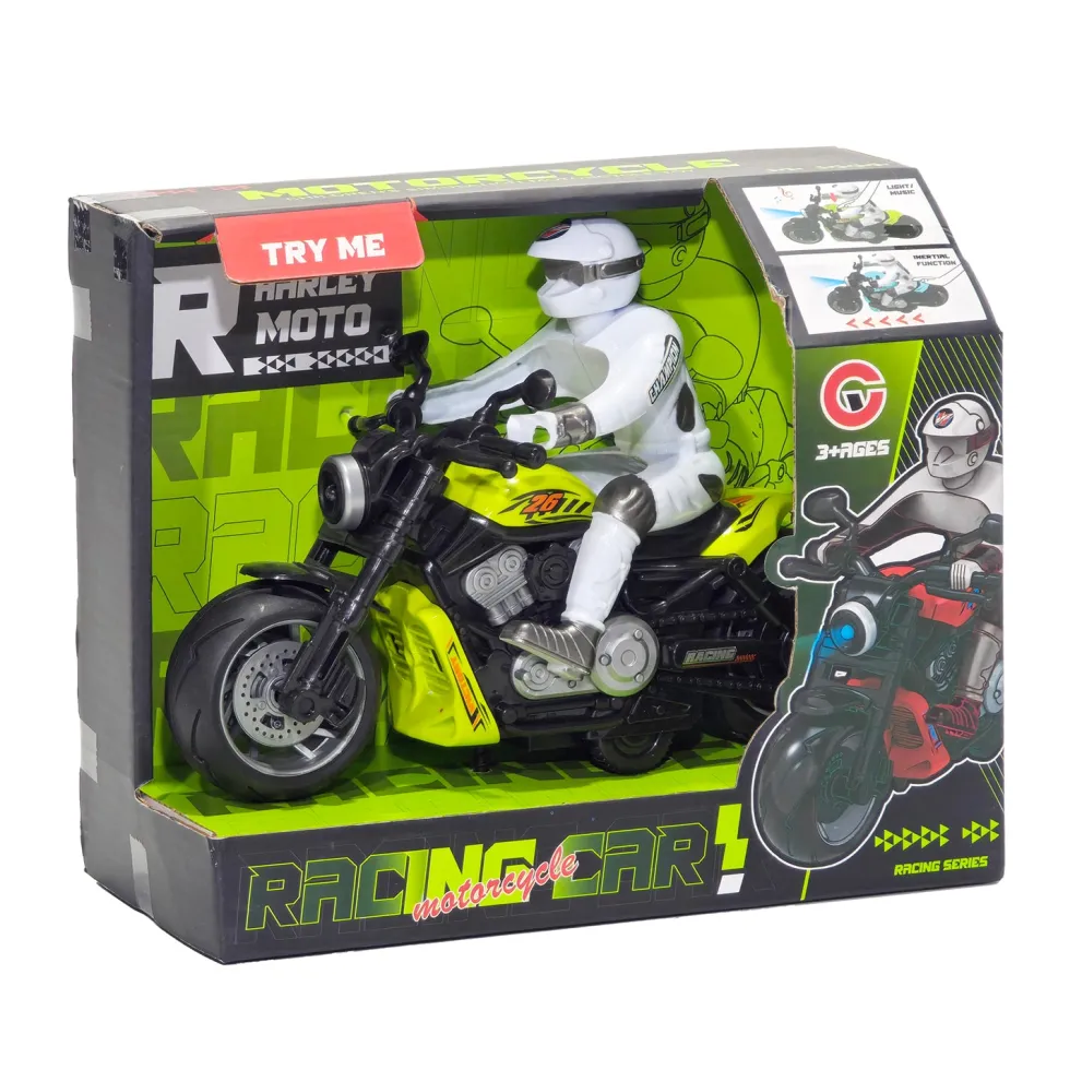 Racing Motorcycle Harley Moto Elettrica con Luci e Suoni