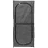 Scarpiera 7 Ripiani in Metallo e TNT 21 Posti Grigio Scuro h160x68x30 cm