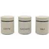 Set 3 barattoli da cucina Crema 75 cl