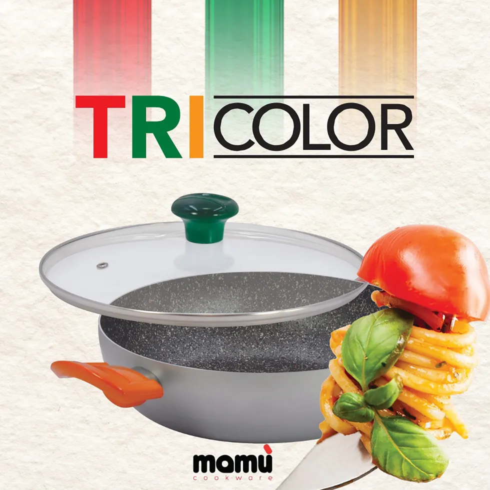 Set 3 pezzi Linea Tricolor