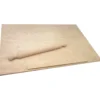 Spianatoia in Legno di Abete con Mattarello 85x50 cm