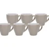 Tazze da caffè Effetto opaco in stoneware Linea Caribe