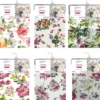 Tovaglia antimacchia Linea Flowers 10 posti