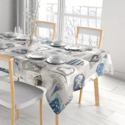 Tovaglia antimacchia Linea Shabby 8 posti