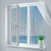 Zanzariera Velcro per finestra Antracite 130x150 cm