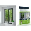 Zanzariera Velcro per Porta Finestra Modulabile Bianca h240x130 cm
